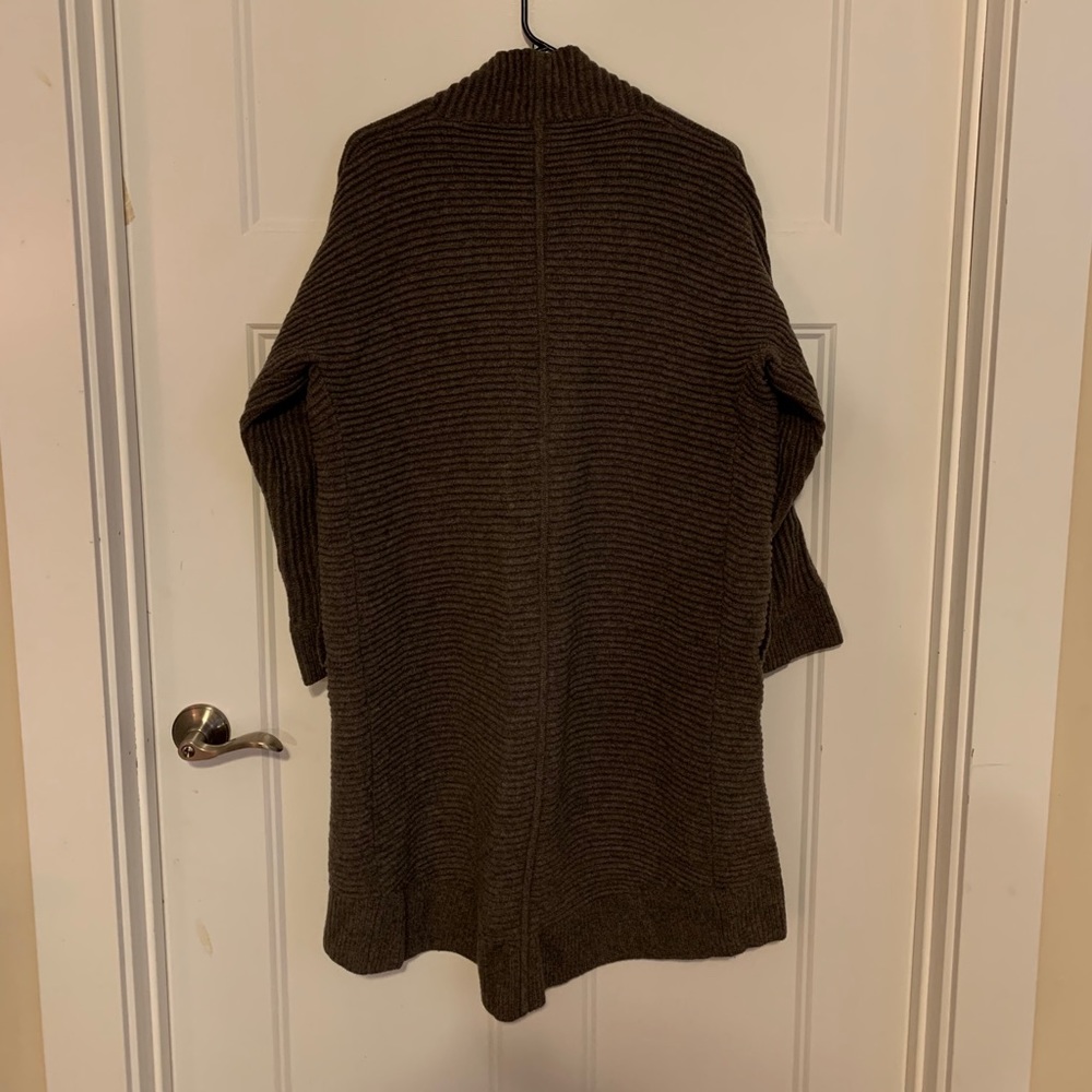 [MADEWELL] Fulton sweater coat in heather mink - Picture 8 of 8